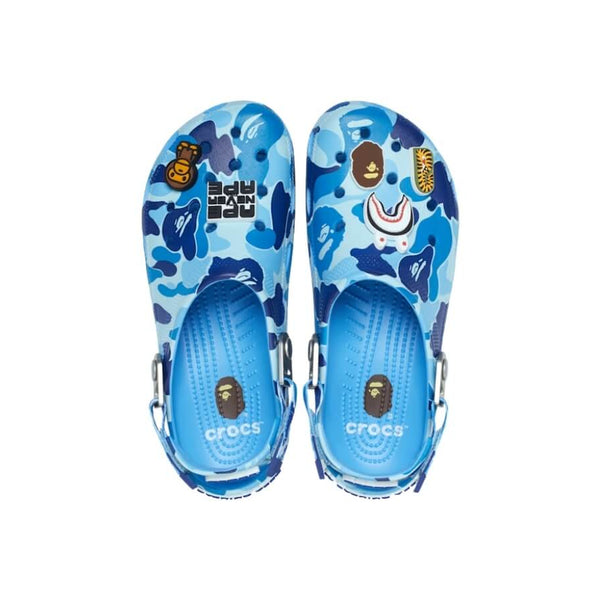 Crocs Classic Clog Bape ABC Camo Blue