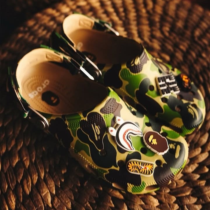 Crocs Classic Clog Bape ABC Camo Green
