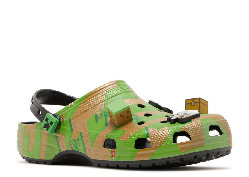 Crocs Classic Clog Minecraft Grass Block