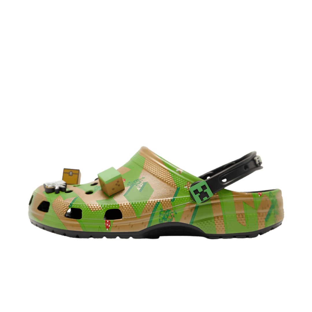 Crocs Classic Clog Minecraft Grass Block