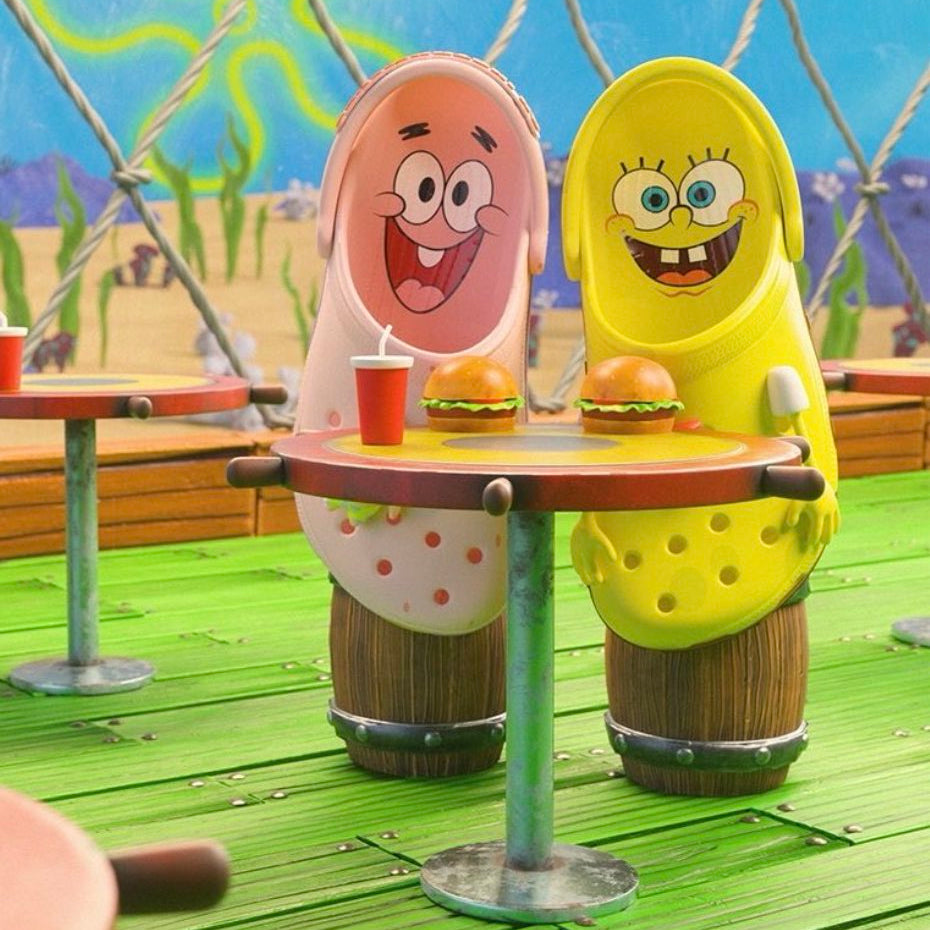 Crocs Classic Clog SpongeBob SquarePants Snrkickz 1