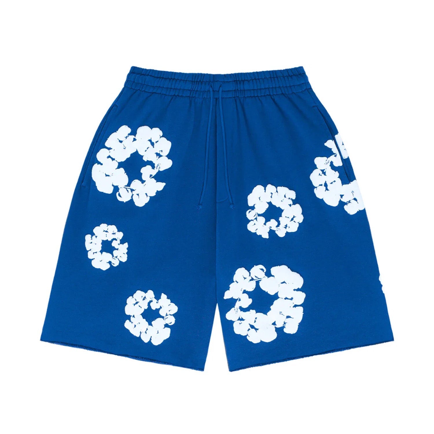 Denim Tears The Cotton Wreath Short Royal Blue