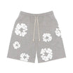 Denim Tears The Cotton Wreath Shorts Grey