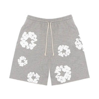 Denim Tears The Cotton Wreath Shorts Grey | Snrkickz