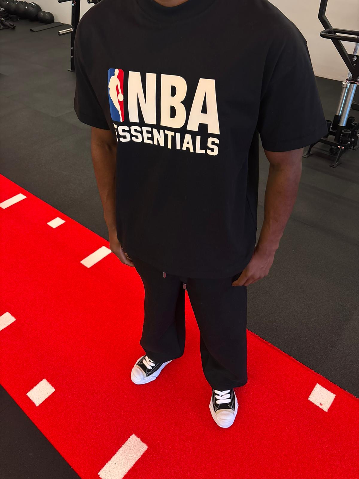 Essentials NBA SET WHITE BLACK - SNRKICKZ