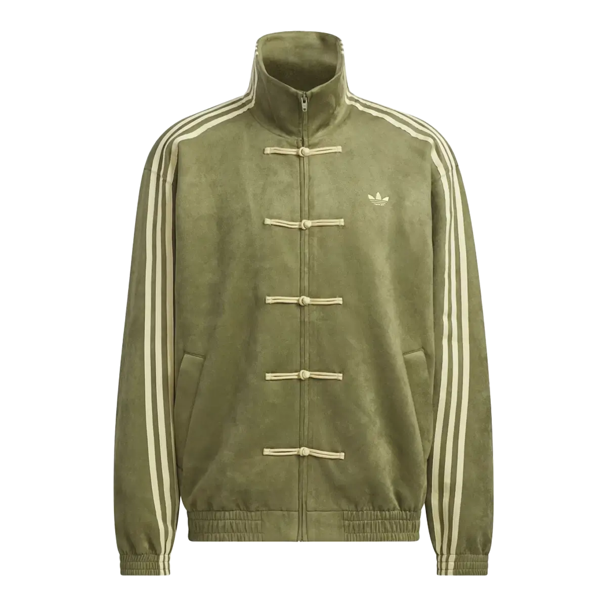 Adidas CTT Chinese Track Top 3.1 Gender Neutral Jacket (Asia Sizing) Olive