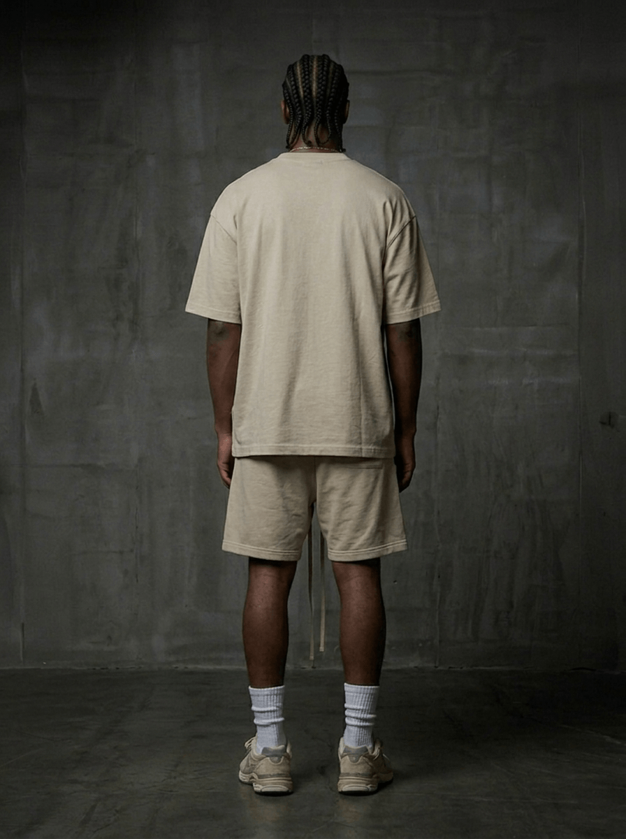 Fear of God Essentials 1977 Dark Oatmeal Summer Set