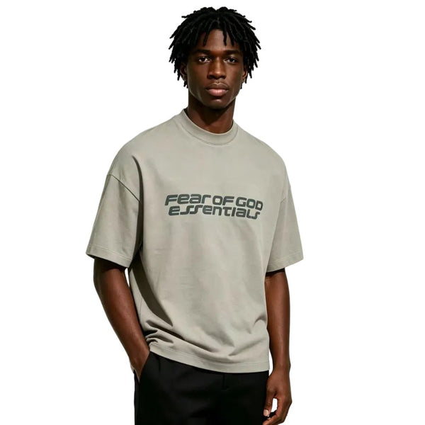 Fear of God Essentials 90's Smoke Grey T-Shirt