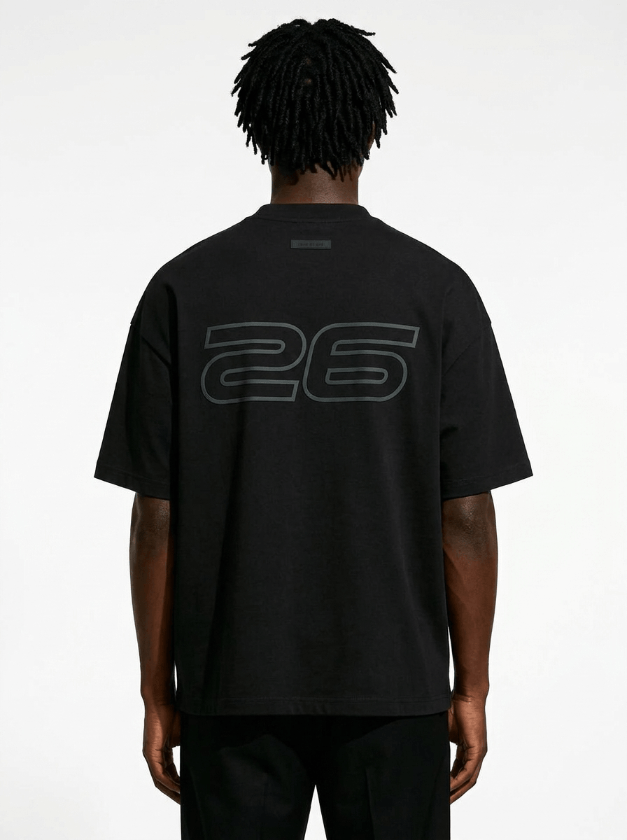 Fear of God Essentials 90's Tee Vintage Black