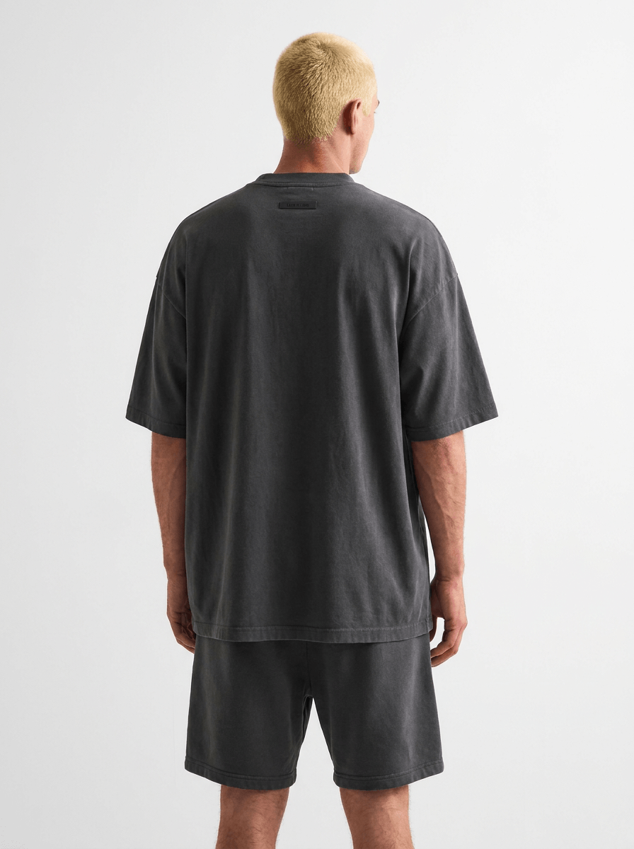 Fear of God Essentials 90s Faded Iron Grey T-Shirt Snrkickz 2