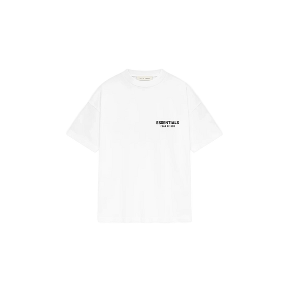 Fear of God Essentials Bright White Tee SS25