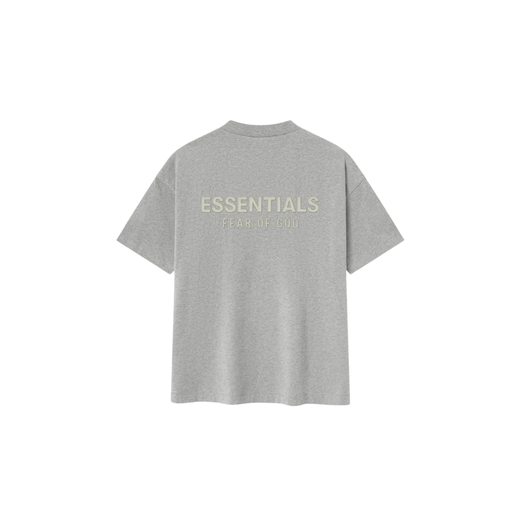 Fear of God Essentials Classic Tee Concrete Heather