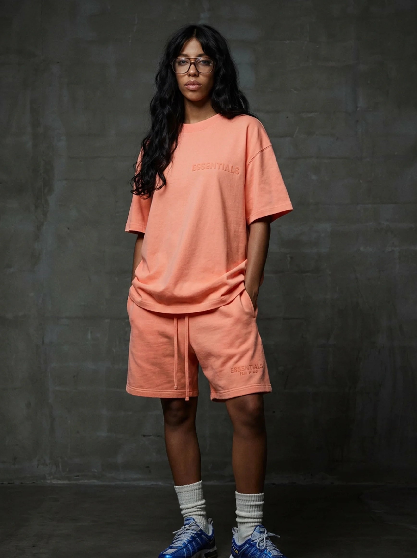 Fear of God Essentials Coral Summer Set