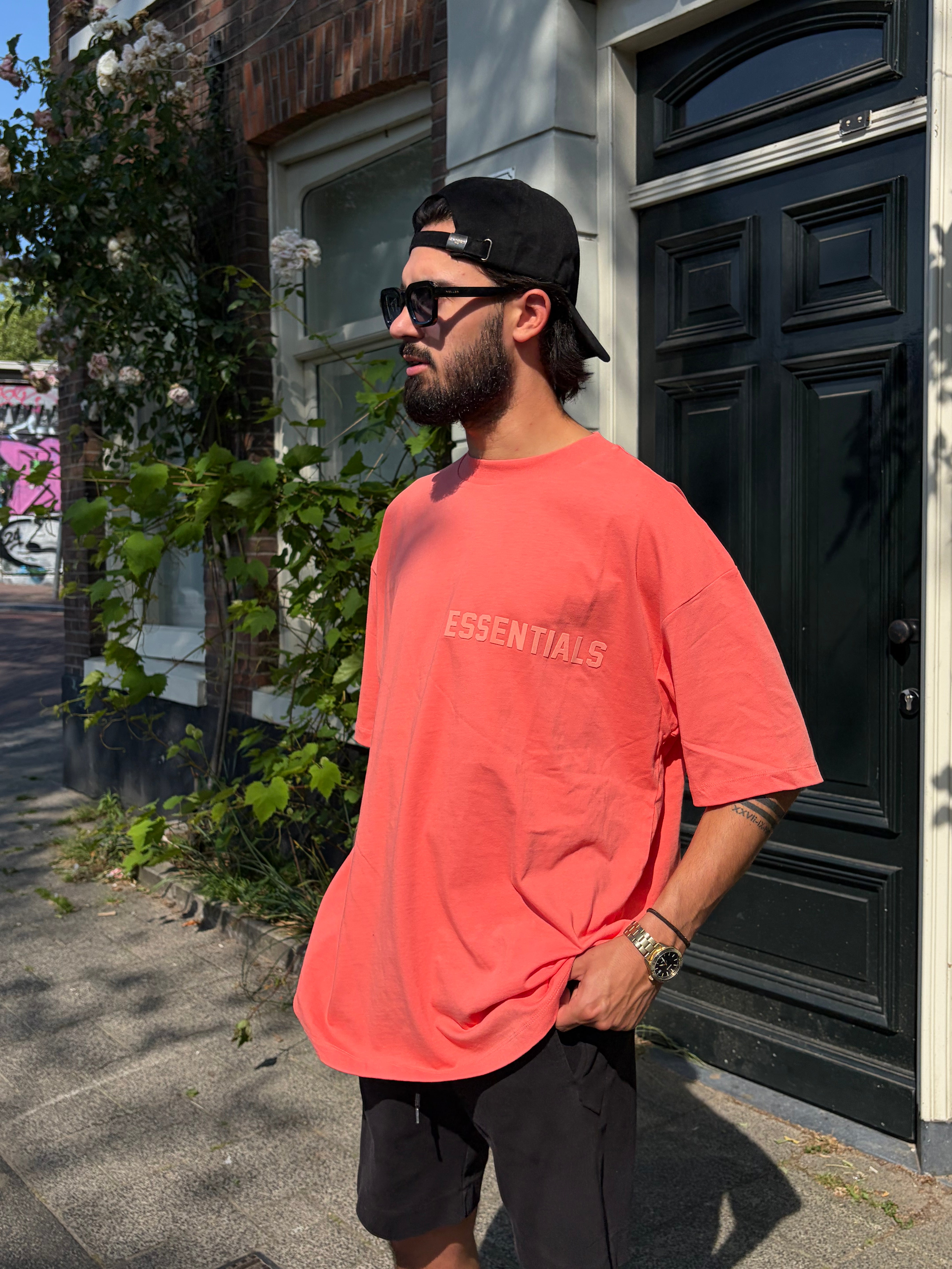 Fear of God Essentials Coral Tshirt