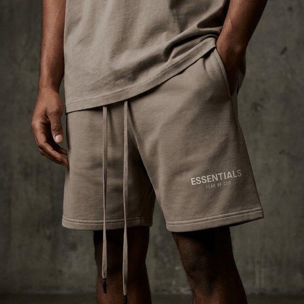 Fear of God Essentials Desert Taupe Shorts
