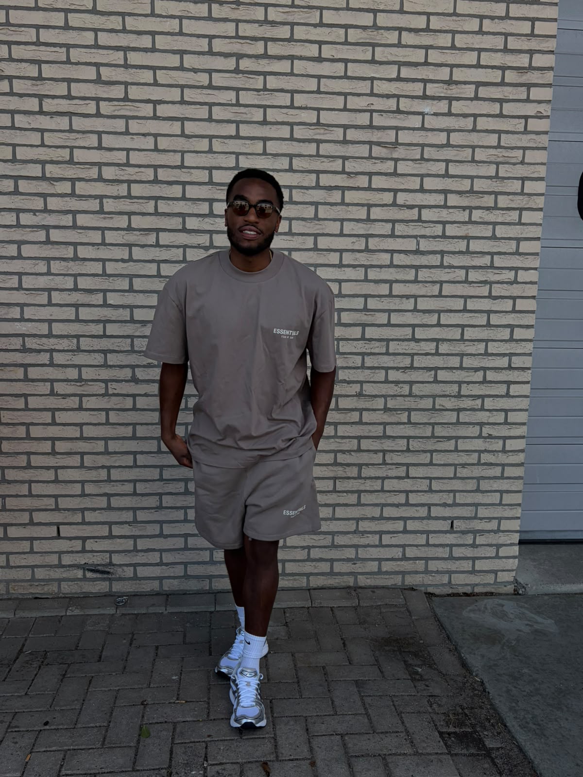 Fear of God Essentials Desert Taupe Shorts