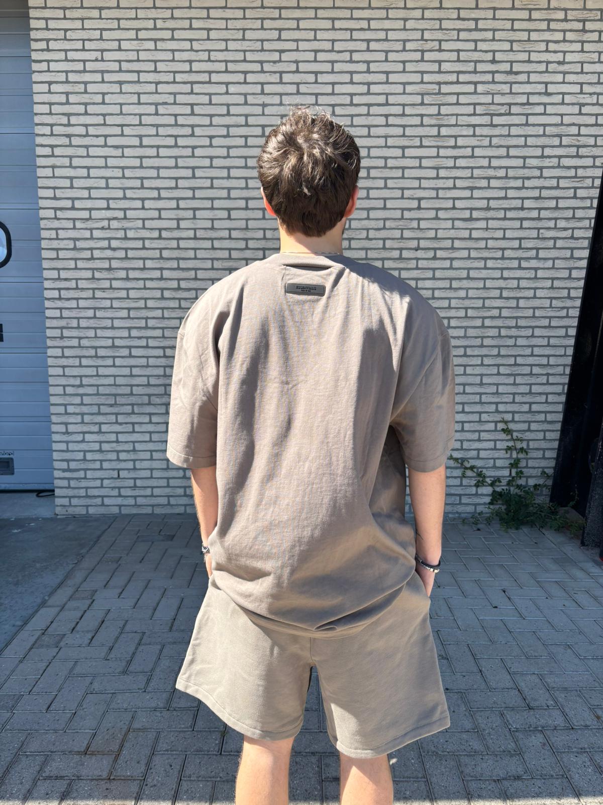 Fear of God Essentials Desert Taupe Summer set