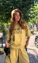 Fear of God Essentials FW24 Amber Summer Set Fit | Snrkickz Model Nieuwe collectie 