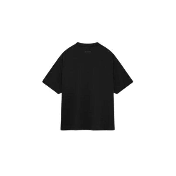 Fear of God Essentials FW24 Black Yellow T-shirt