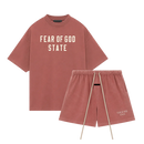 Fear of God Essentials FW24 Crimson Summer Set | Snrkickz