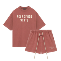 Fear of God Essentials FW24 Crimson Summer Set | Snrkickz