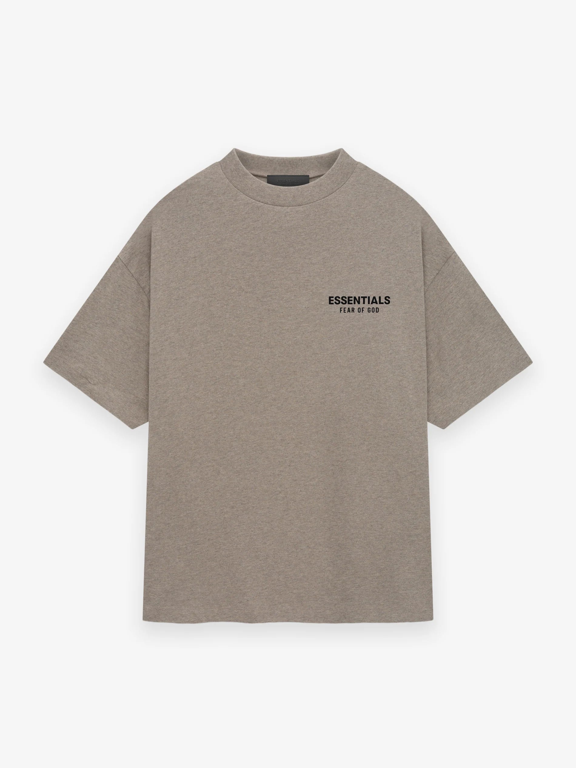 Fear of God Essentials FW24 Heather Grey T-Shirt - View 2 | Snrkickz