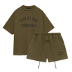 Fear of God Essentials FW24 Olive Summer Set