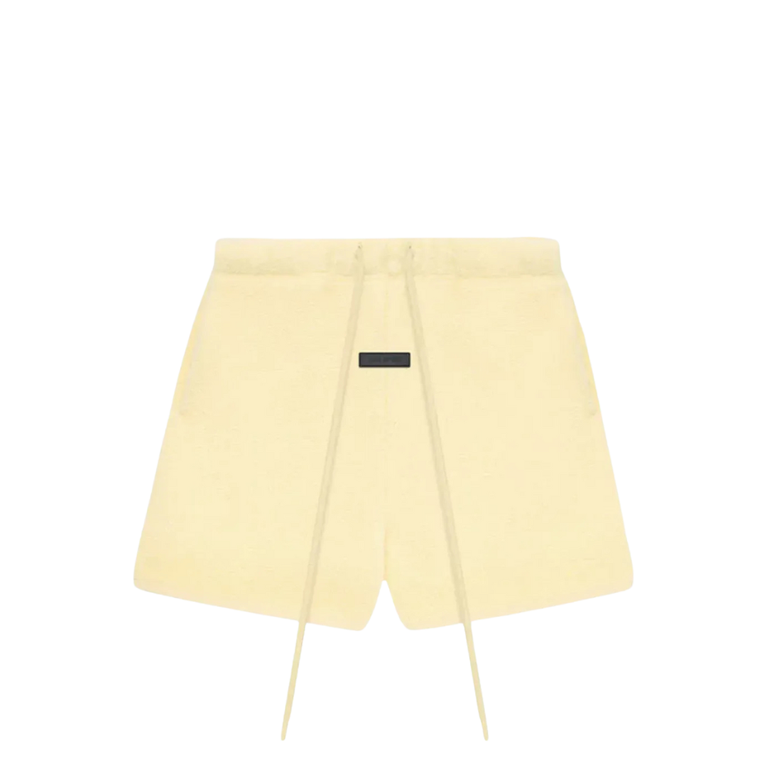 Fear of God Essentials Garden Yellow Shorts | Snrkickz