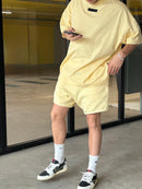 Fear of God Essentials Garden Yellow Short Set FW23 Snrkickz 3