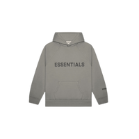 Fear of God Essentials Hoodie Cement – oversized cementkleurige hoodie met subtiel Essentials-logo