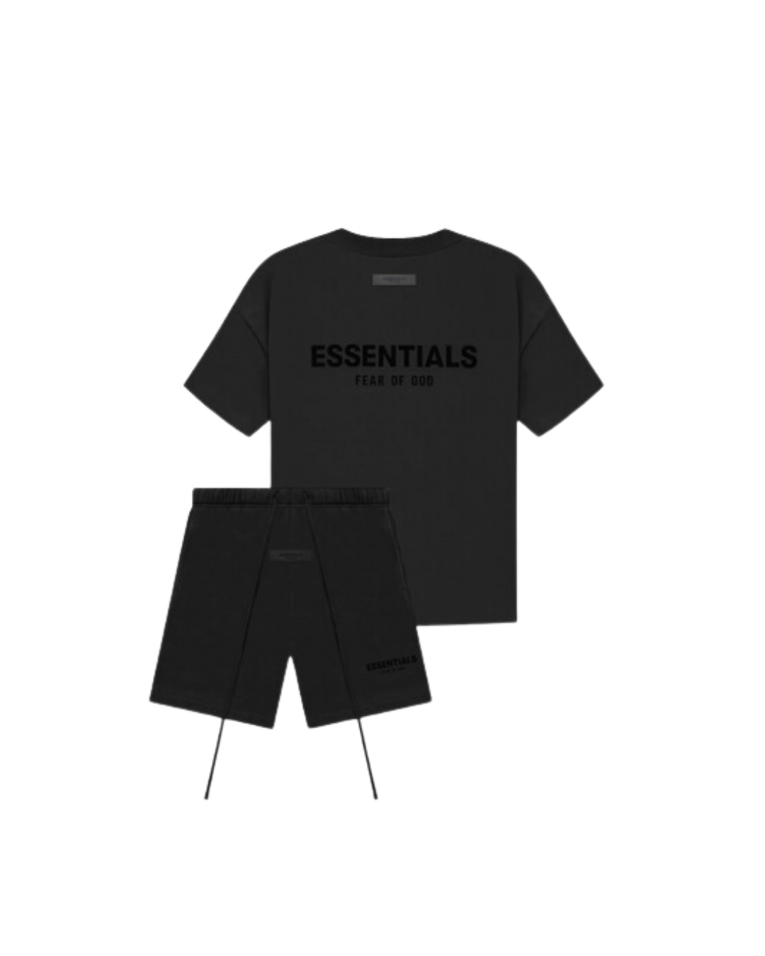 Fear of God Essentials Limo Black Summer Set