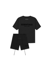 Fear of God Essentials Limo Black Summer Set Snrkickz