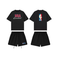 Fear of God Essentials NBA 90's Black FW25 Summer Set | Snrkickz