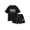 Fear of God Essentials NBA Black Grey Summer Set