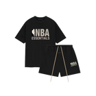 Fear of God Essentials NBA Black Grey Summer Set