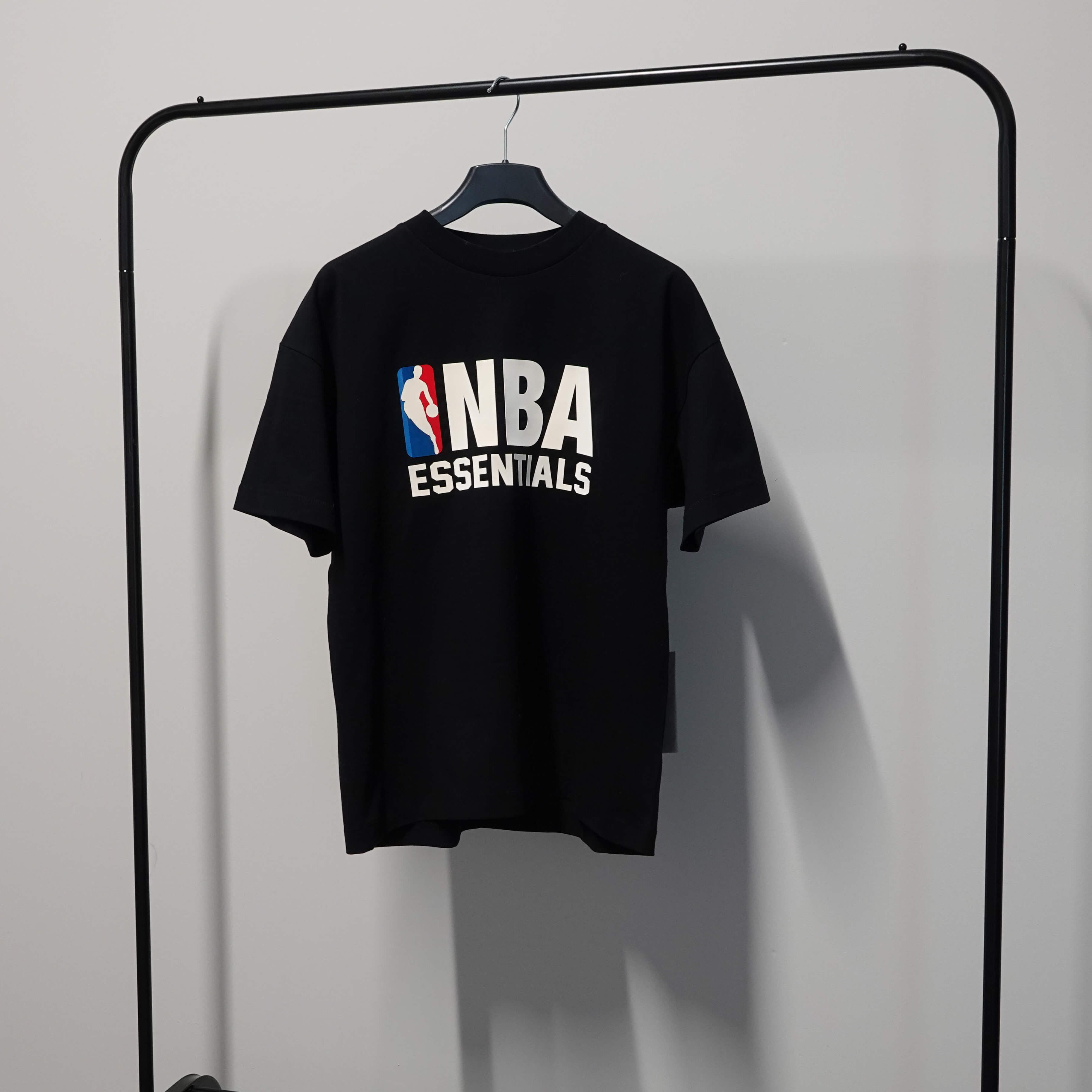 Fear_of_God_Essentials_NBA_Black_White_T-shirt_Snrkickz