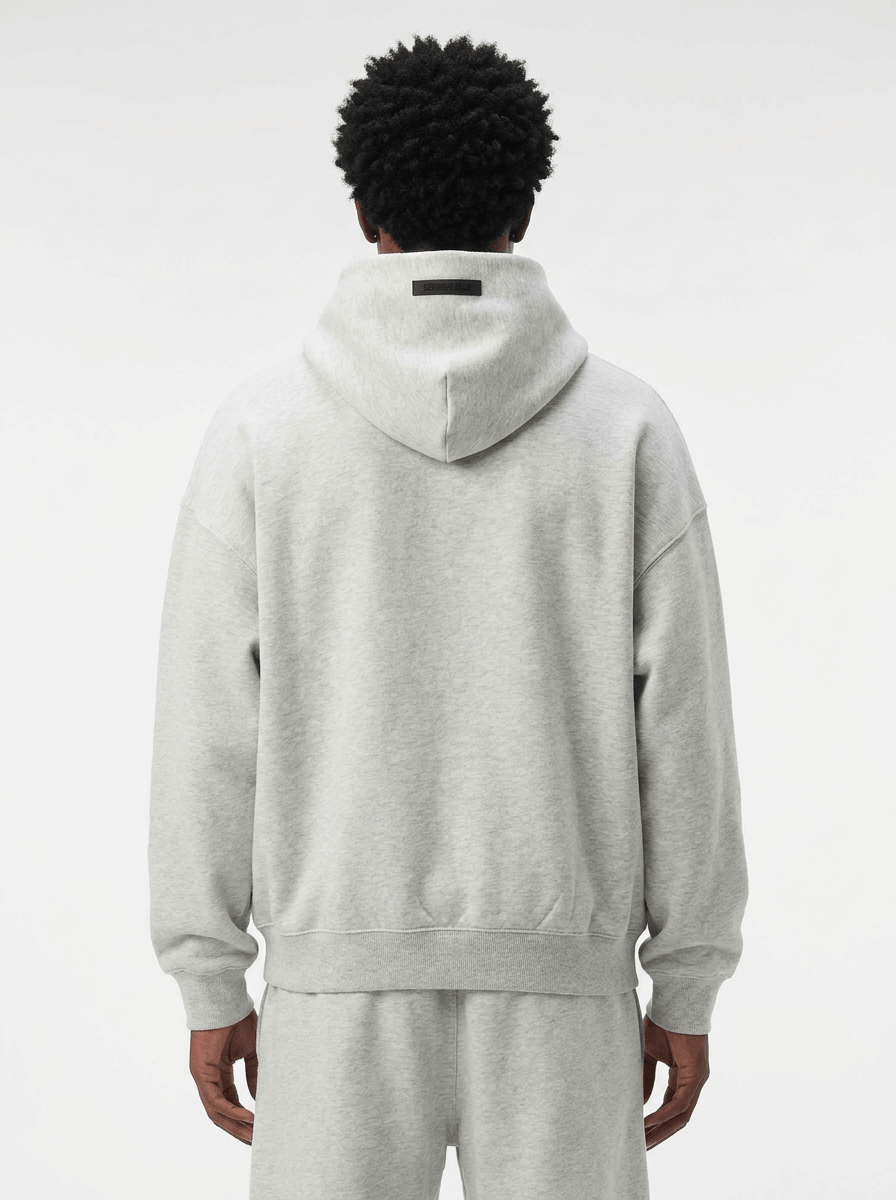 Fear of God Essentials NBA Hoodie Light Heather | Gratis Verzending Snrkickz 2
