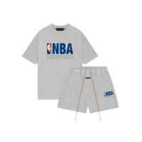 Fear of God Essentials NBA Light Heather Summer Set