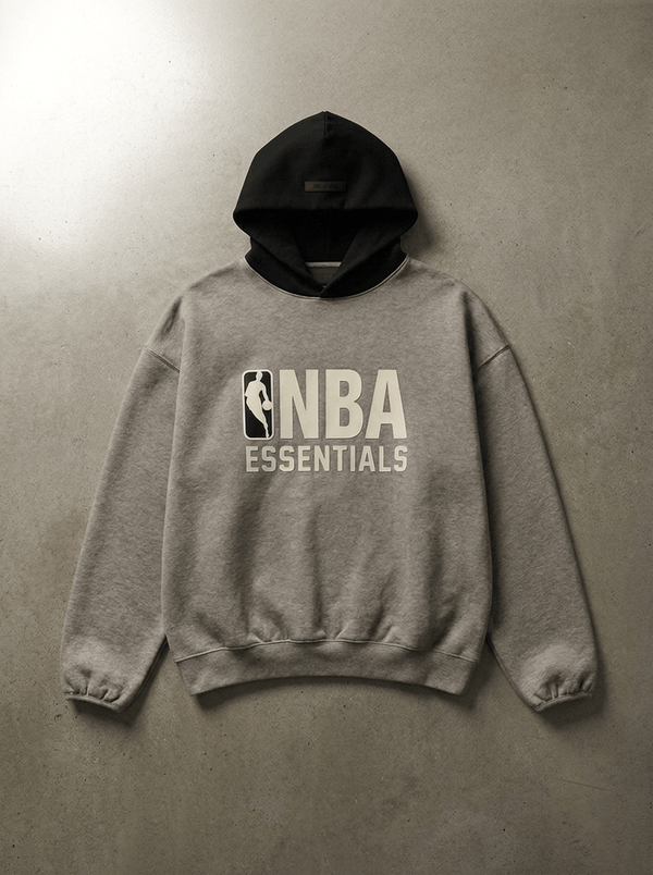 Fear of God Essentials NBA Warm Heather Hoodie