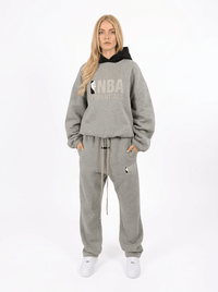 Fear of God Essentials NBA Warm Heather Hoodie | Snrkickz 2