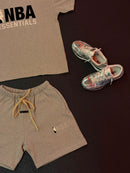 Fear of God Essentials NBA Warm Heather Summer Set | Snrkickz 3