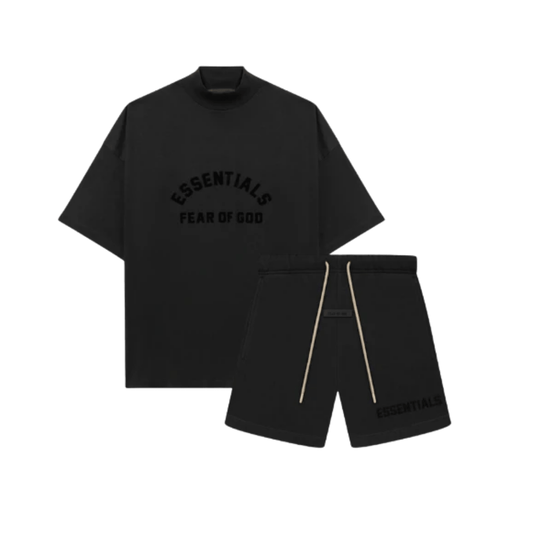 Fear of God Essentials SS23 Jet Black Summer Set