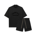 Fear of God Essentials SS23 Jet Black Summer Set | Gratis Verzending