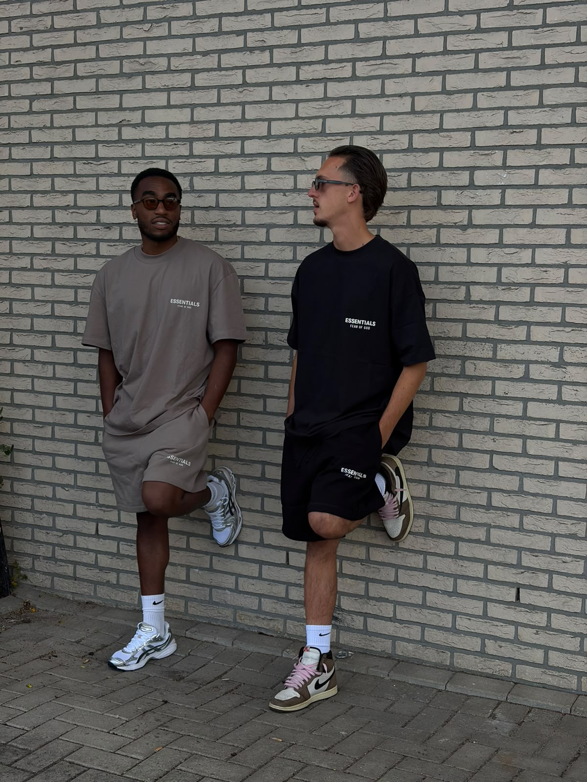 Fear of God Essentials SS25 Jet Black Summer Set | Snrkickz s
