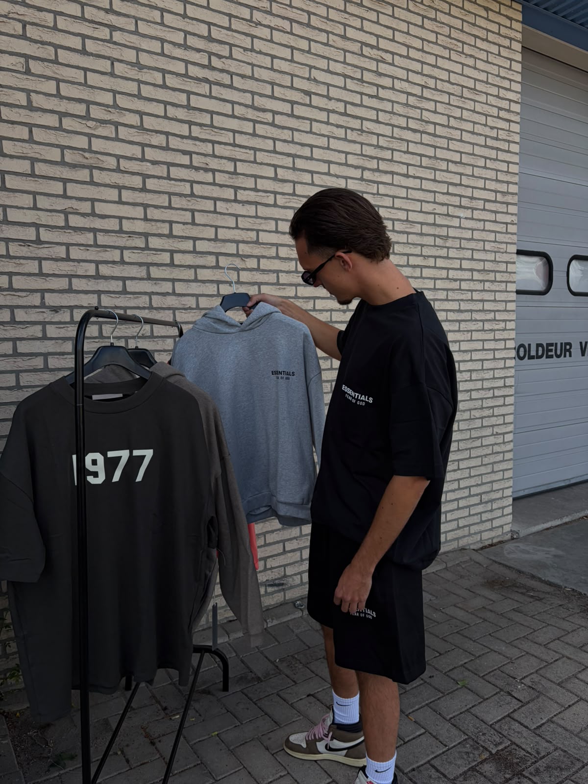 Fear of God Essentials SS25 Jet Black Summer Set