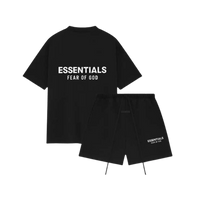Fear of God Essentials SS25 Jet Black Summer set | Gratis Verzending