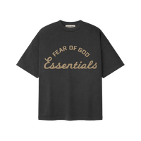 Fear of God Essentials 90s Faded Iron Grey T-Shirt | Snrkickz