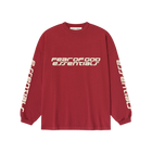 Fear of God Essentials 90s Longsleeve Crimson