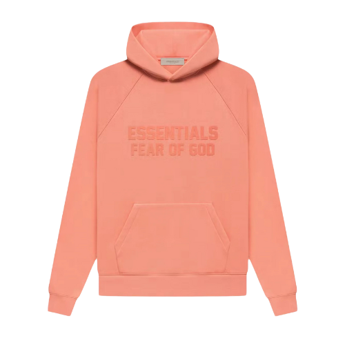 Fear of God Essentials FW22 Coral Hoodie | Snrkickz