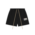 Fear of God Essentials NBA Black White Shorts